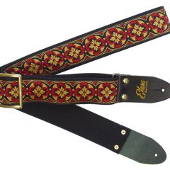 Sacred Lotus Red/Gold Heavy Nylon