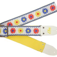 Happy Daisy White Ultrasuede