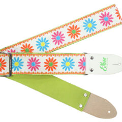 Happy Daisy Tangerine Ultrasuede