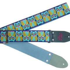 Horn Owls Blue Nuit Ultrasuede
