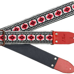 Crystal Snow Black/Red Ultrasuede